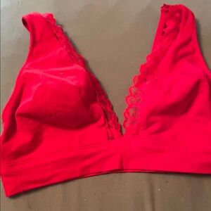 Victoria's Secret Scarlet Lace Bralette